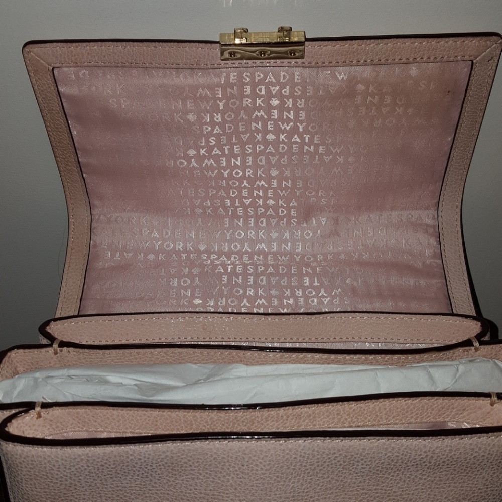 Kate Spade pink leather crossbody bag - Picture 3 of 5